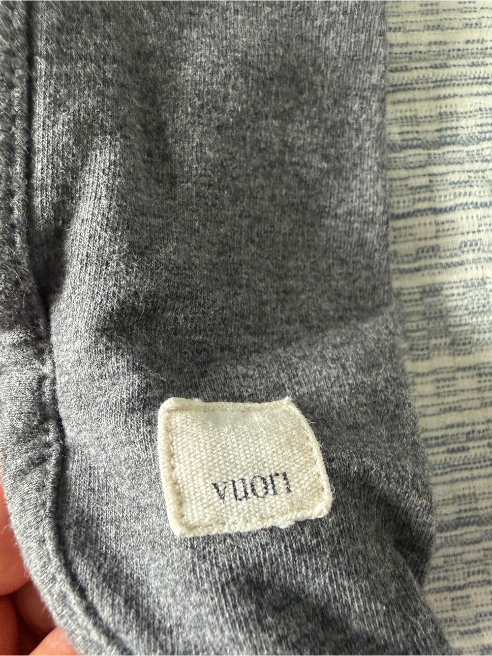 Vuori Heather Gray Lounge Shorts - Picture 2 of 3